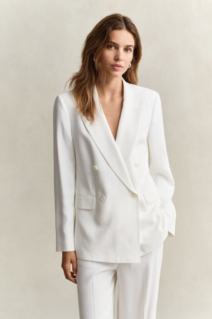 Blazer em crepe