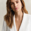 Blazer em crepe