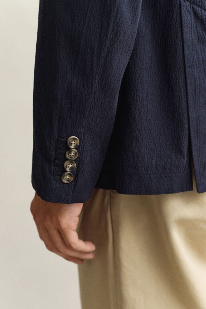 Blazer em Seersucker