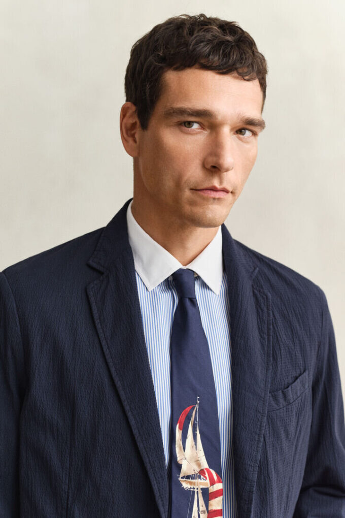 Blazer em Seersucker