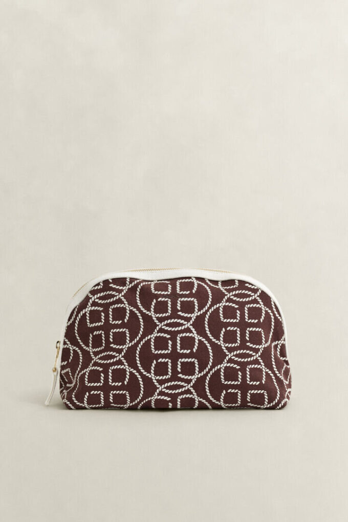 Bolsa de higiene pessoal em lona