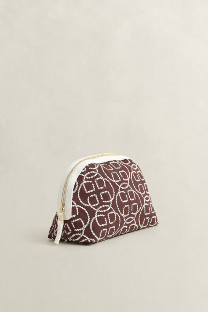 Bolsa de higiene pessoal em lona