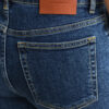 Calças Capri em Denim