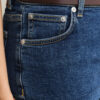 Calças Capri em Denim
