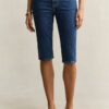 Calças Capri em Denim