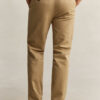 Calças chino elegantes de corte justo