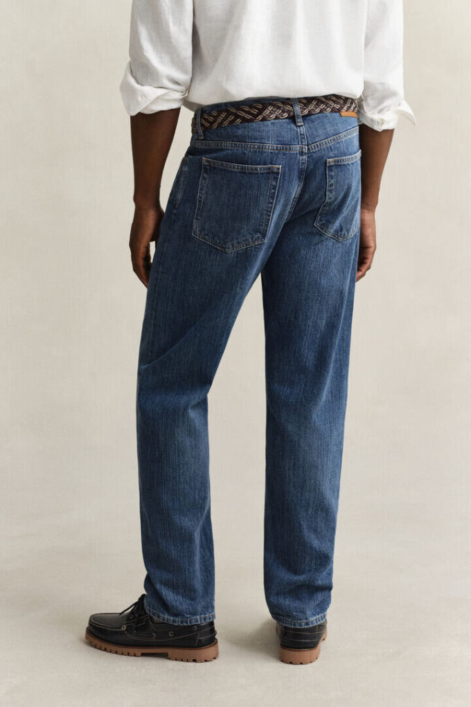 Calças de jeans com ouropel