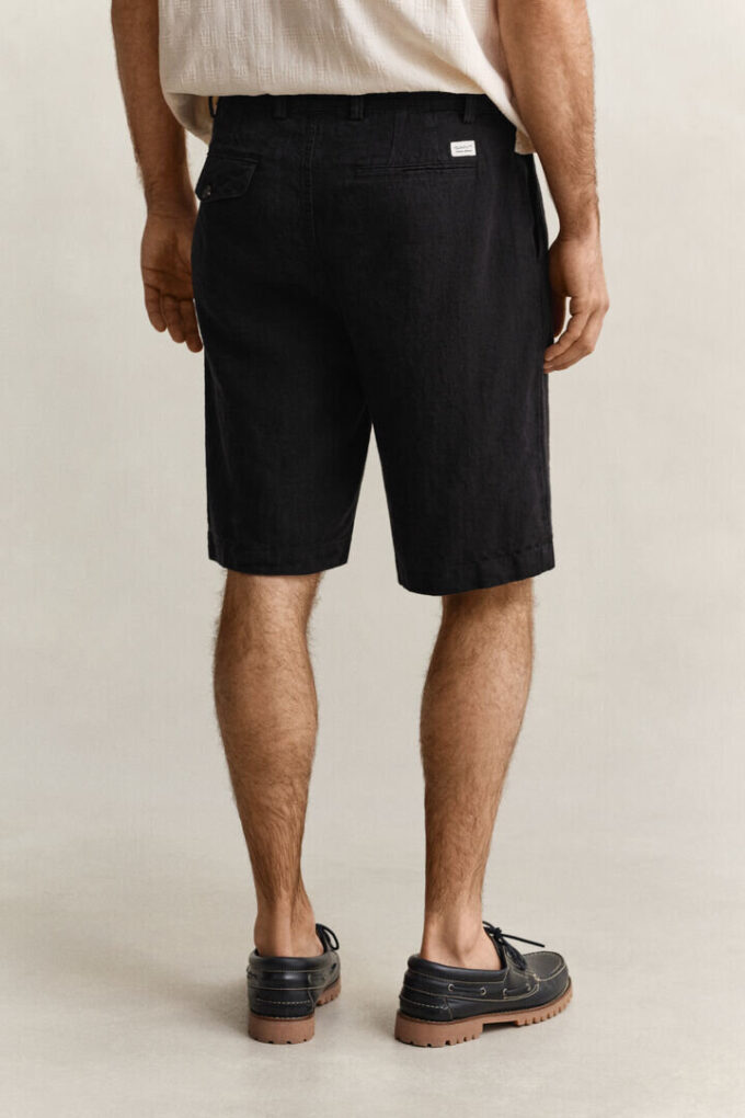 Calções chino de linho