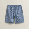 Calções de pijama em popeline xadrez