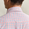 Camisa clássica de popelina xadrez
