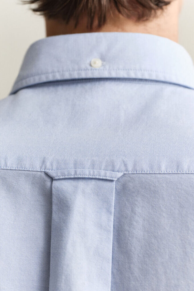Camisa de calções clássica de manga curta Oxford