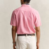 Camisa de calções em mistura de linho