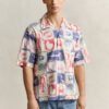 Camisa de calções náutica de manga curta