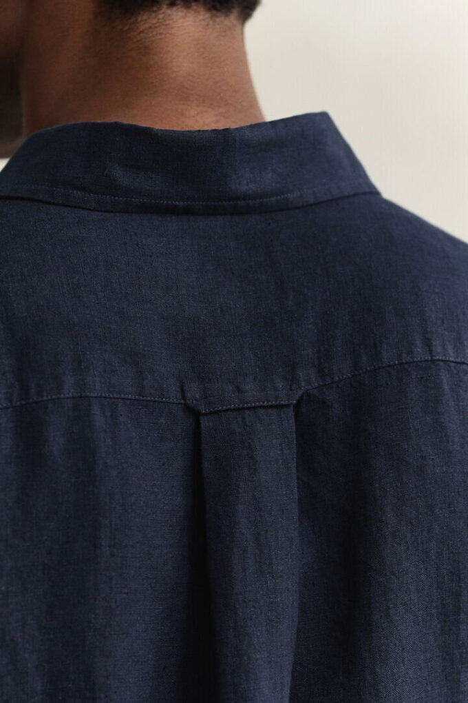 Camisa de calção em linho