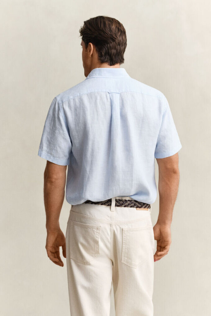 Camisa de calção em linho
