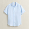 Camisa de calção em linho