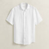 Camisa de calção em linho