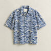 Camisa de calção estampada