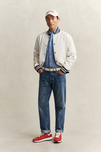 Camisa de chambray