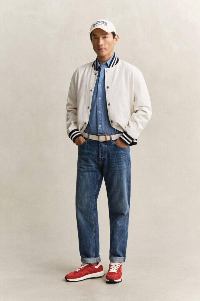 Camisa de chambray