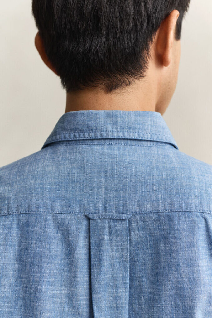 Camisa de chambray