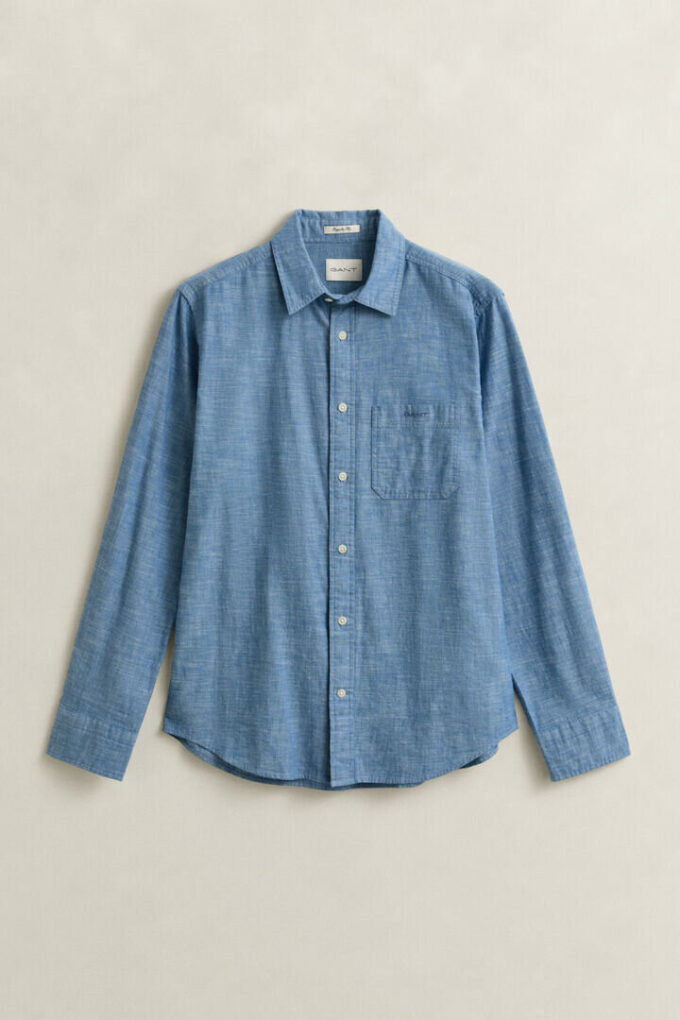 Camisa de chambray