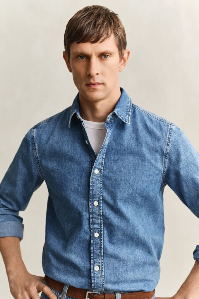 Camisa de ganga