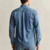 Camisa de ganga de corte regular