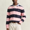 Camisa de ganga Heavy Rugger às riscas com gola em chambray