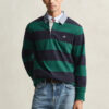 Camisa de ganga Heavy Rugger às riscas com gola em chambray