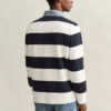 Camisa de ganga Heavy Rugger às riscas com gola em chambray