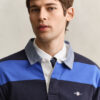 Camisa de ganga Heavy Rugger às riscas com gola em chambray