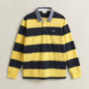 Camisa de ganga Heavy Rugger às riscas com gola em chambray