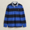Camisa de ganga Heavy Rugger às riscas com gola em chambray