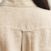 Camisa de linho de corte regular
