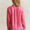 Camisa de linho de corte regular