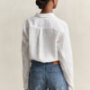 Camisa de linho de corte regular