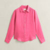 Camisa de linho de corte regular