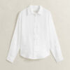 Camisa de linho de corte regular