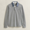 Camisa de malha Heavy Rugger com gola em chambray