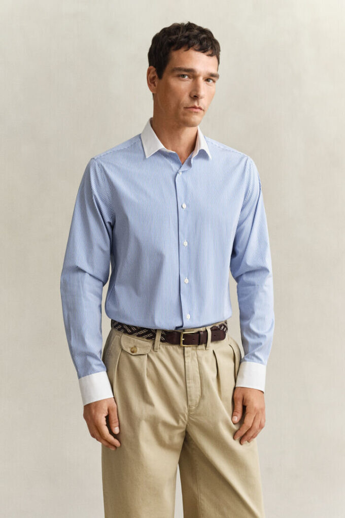 Camisa de popeline