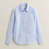Camisa de popeline de corte justo