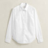 Camisa de popeline de corte justo