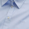 Camisa de popeline de corte justo