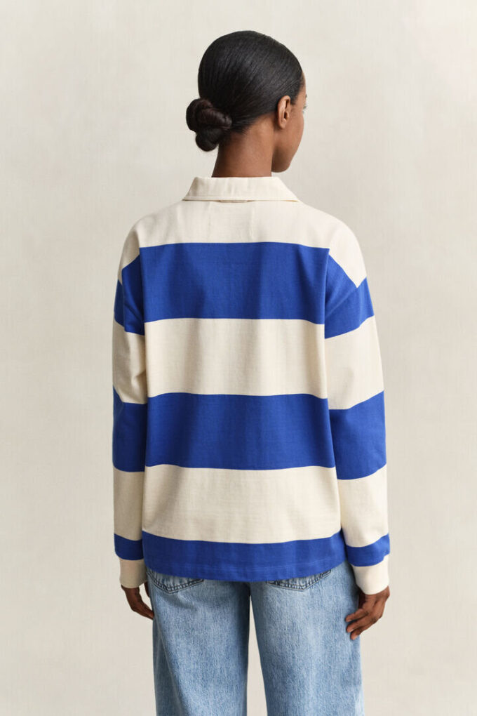 Camisa Heavy Rugger de algodão às riscas