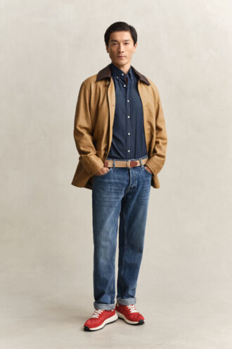 Camisa Indigo de Corte Justo