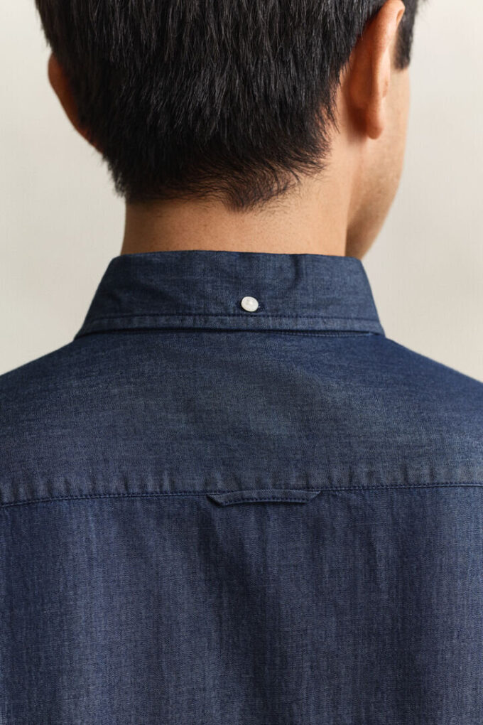 Camisa Indigo de Corte Justo