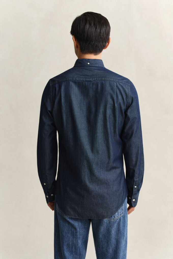 Camisa Indigo de Corte Justo