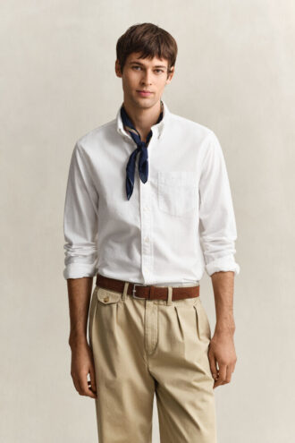 Camisa Oxford Clássica Dobby