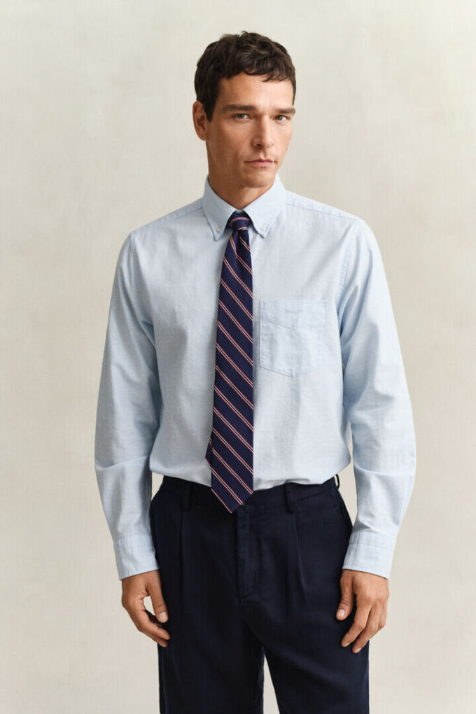 Camisa Oxford Clássica Dobby
